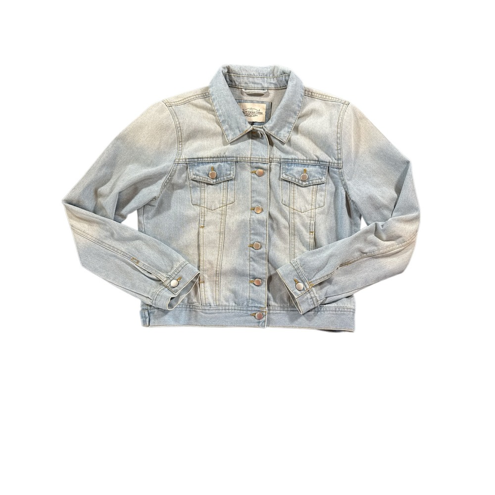 Ashley Vintage Charm Light‎ Wash Denim Jacket Size L/XL